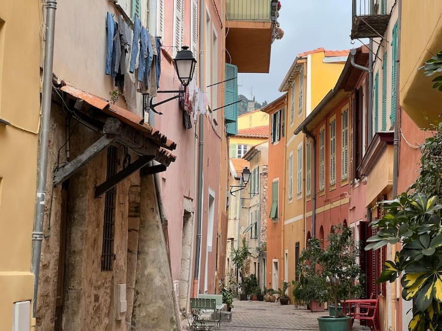 Loft - Centre Historique Leilighet Villefranche-sur-Mer Eksteriør bilde