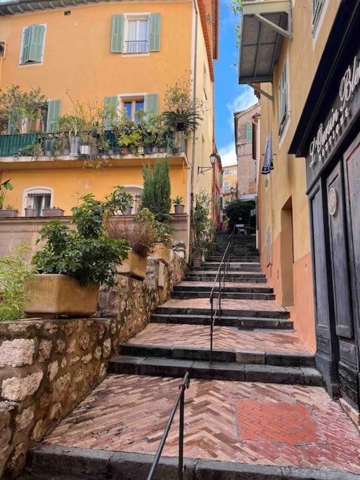 Loft - Centre Historique Leilighet Villefranche-sur-Mer Eksteriør bilde
