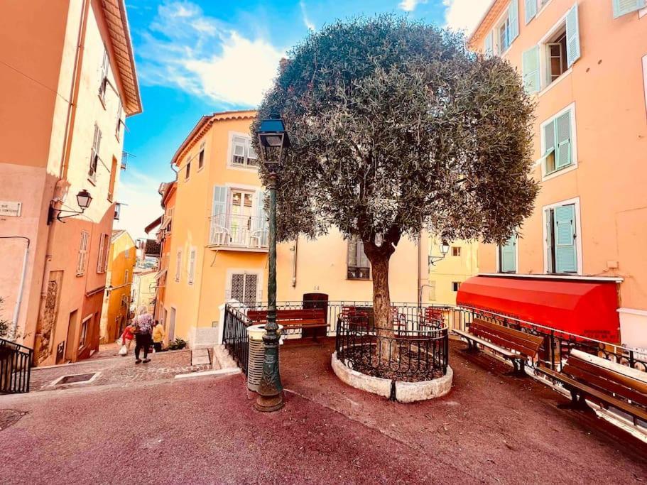 Loft - Centre Historique Leilighet Villefranche-sur-Mer Eksteriør bilde